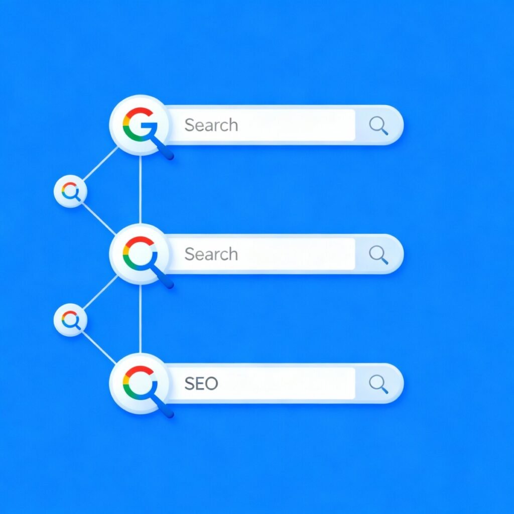 Imagem representando a barra de buscas do Google