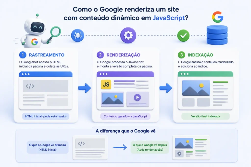 Como funciona renderização