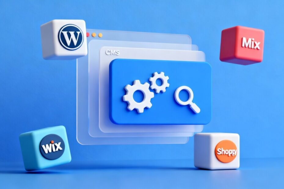 imagem com os principais cms do mercado