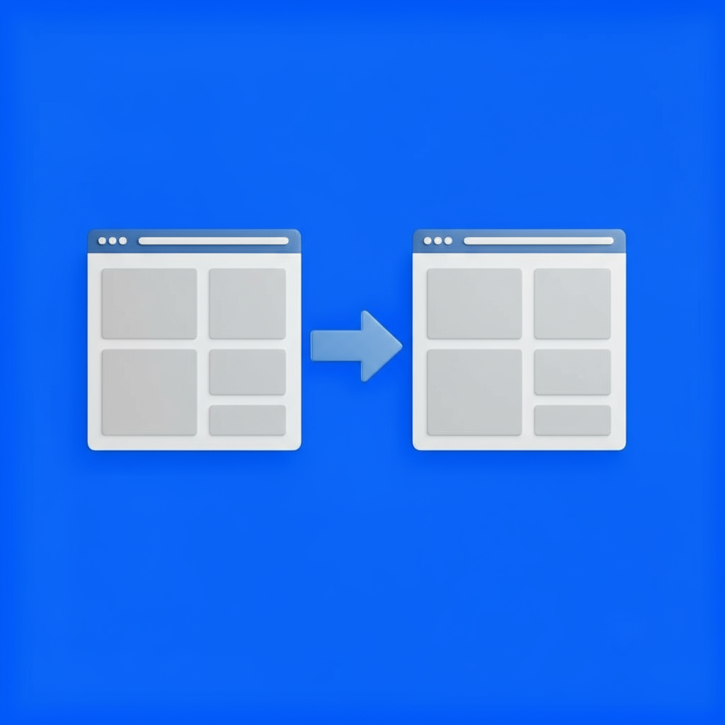 Imagem representando redirecionamento de página