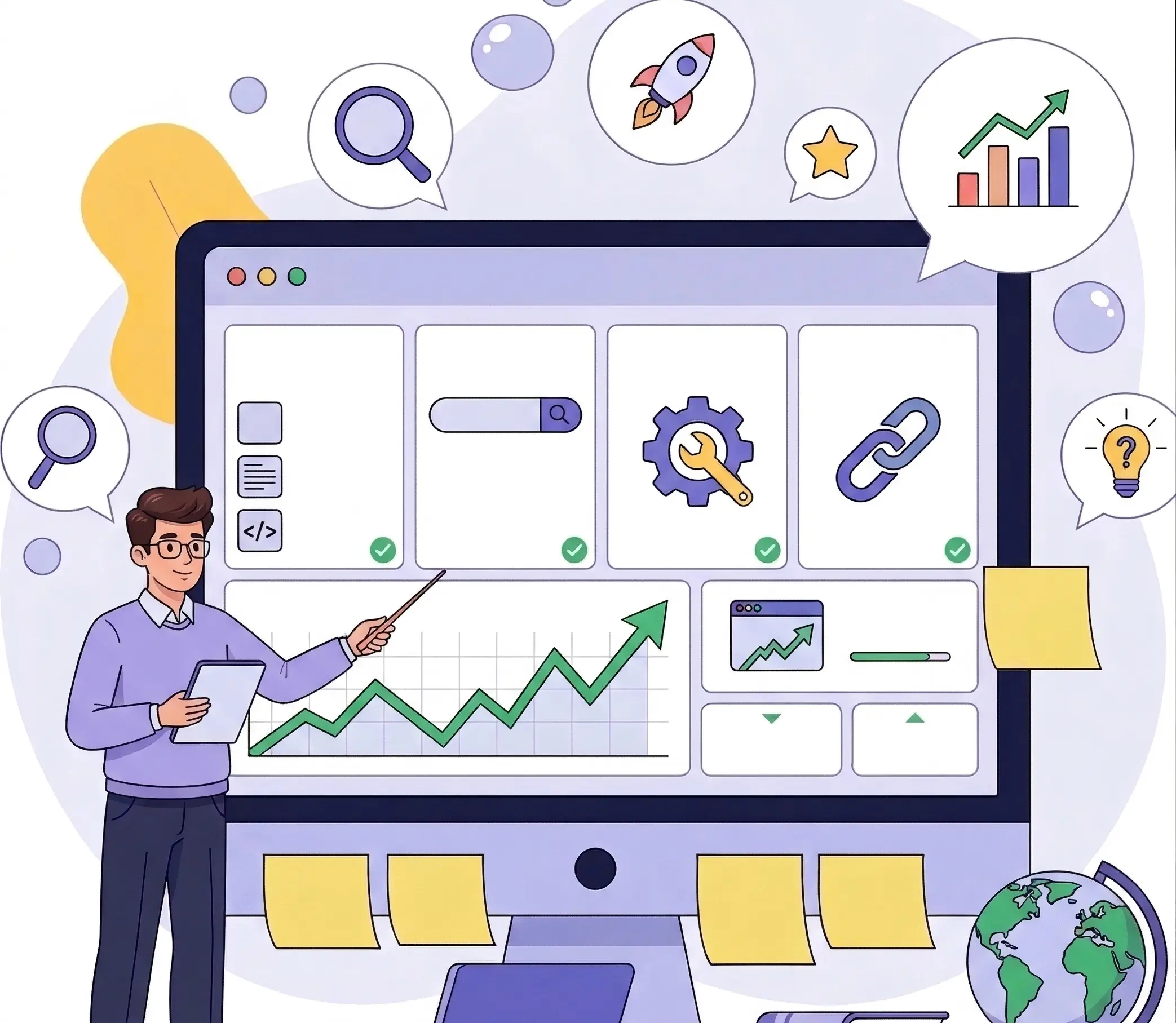 Consultoria SEO técnico e estratégico